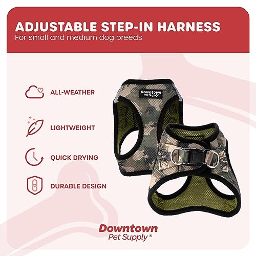 Step in Dog Harness No Pull (X-Large / Camo Green)