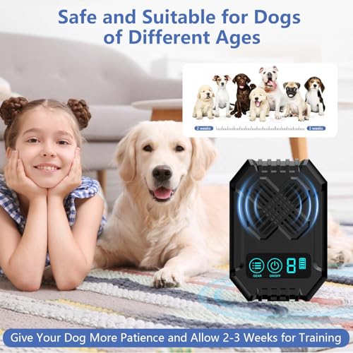 Dog Bark Deterrent Device (One Size / Black)