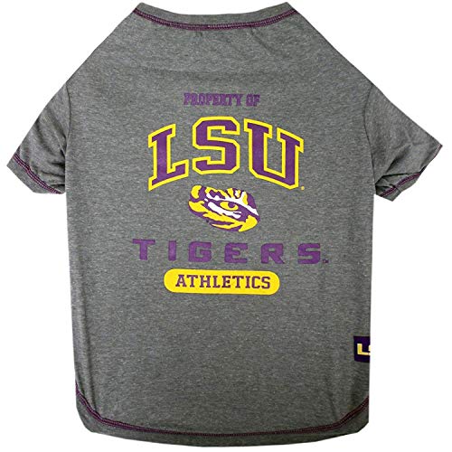 Collegiate LSU Tigers Dog T (LSU Tigers / X-Large)