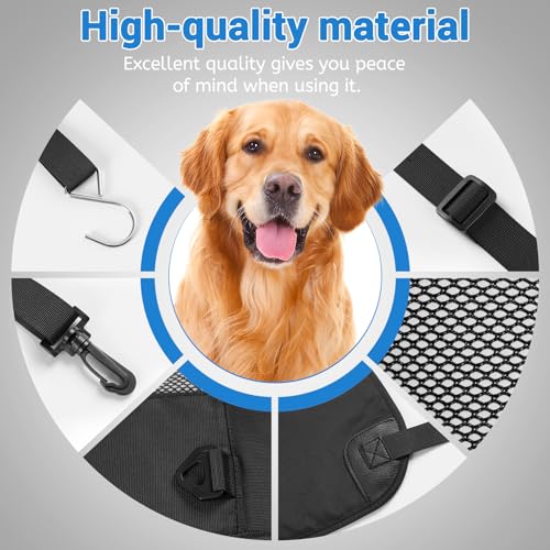 Dog Car Backseat Barrier (Black)