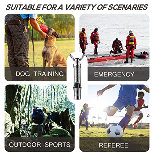 Titanium Emergency Whistle (Silver-1pc)