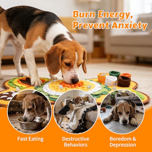 Snuffle Mat for Dogs (Bone)