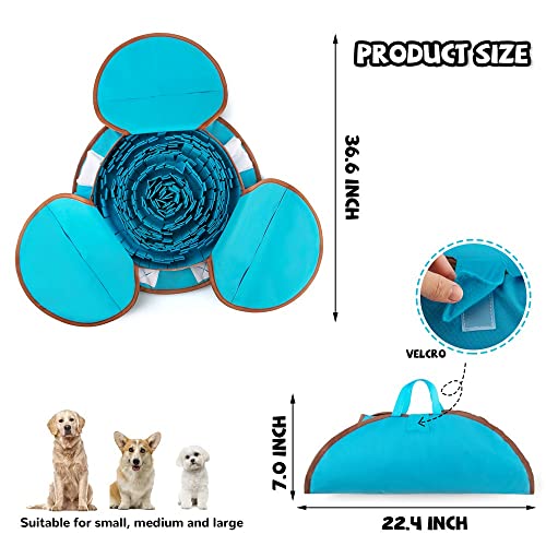Pet Snuffle Mat for Dogs (blue)