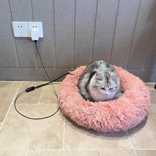 USB Pet Heating Pad with Washable Cover (12"x12")