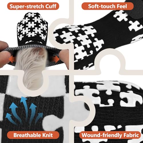 Dog Grippy Socks for Senior Dog (L(Pack of 4))