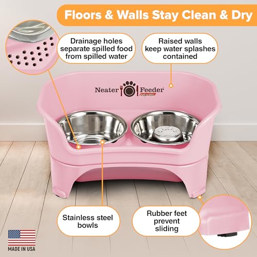 Express Model w (Medium to Large w/ Metal Slow Feed Bowl / Pink)