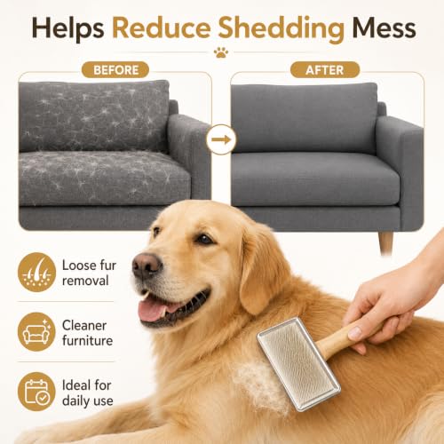 Shedding Dematting Dog Brush