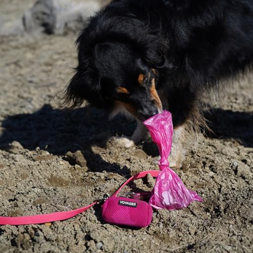 Poop Bags for Dogs (Pink Heart / 360 Bags)