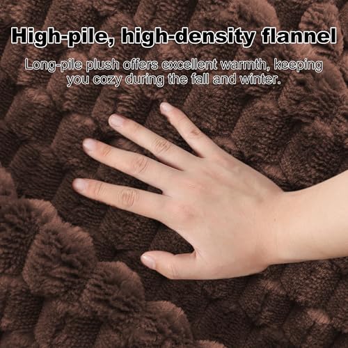 Dog Bed Crate Mat (S(24"*18"*1.5") / Dark Brown-1pc)