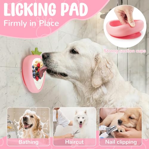 Freeze Dog Lick Bowl (L / B- Pink)