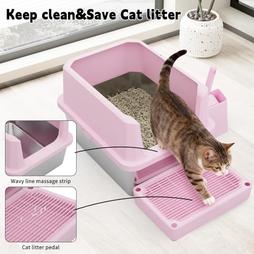 Cat Litter Box Anti (Pink)