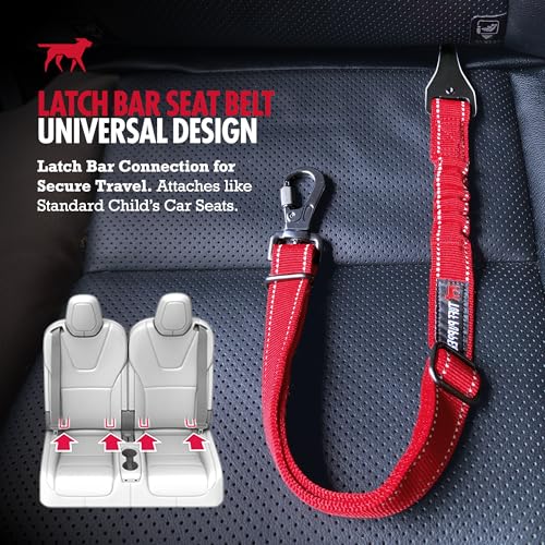 Dog Car Safety Belt (Red)