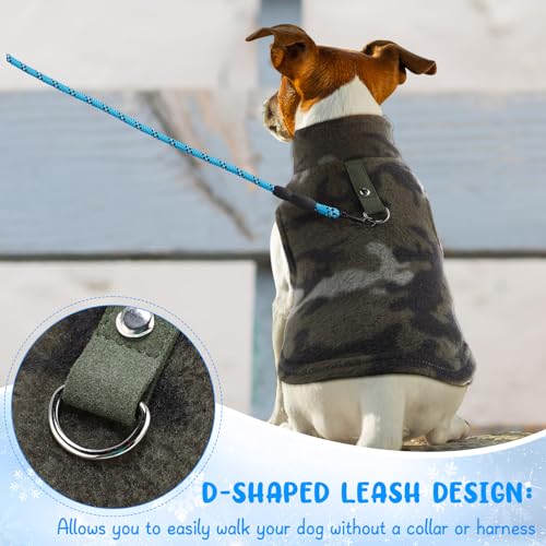 10 Pack Small Dog Sweater Fleece Pet Dog Plaid Clothes Winter (S / Bright)