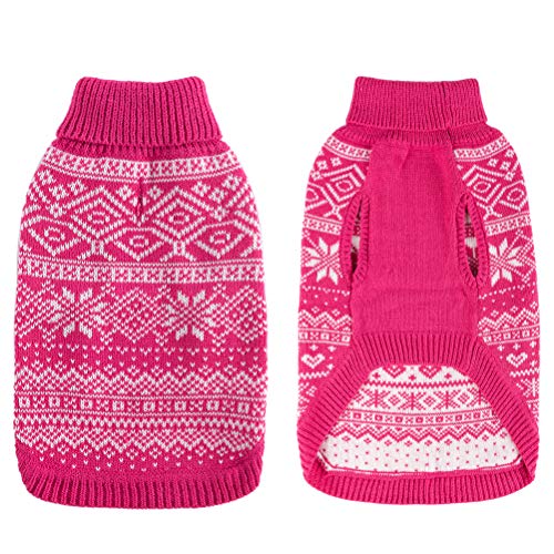 Dog Sweater Argyle (Small/Medium / Pink)