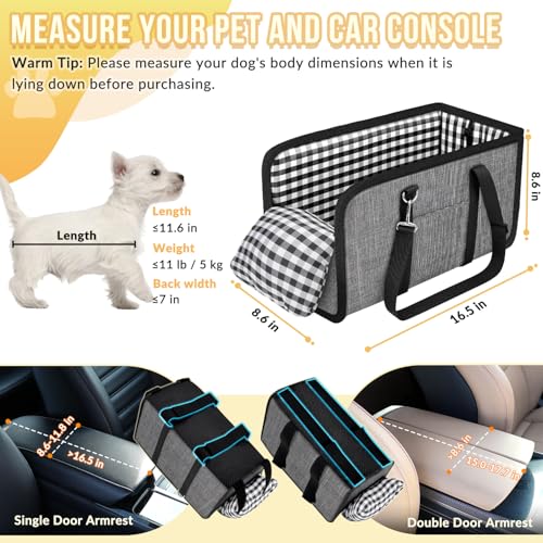 Console Dog Car Seat