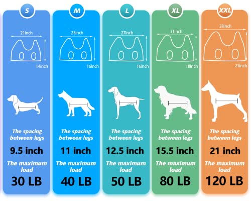 Pet Dog Grooming Hammock Harness for Nail Trimming