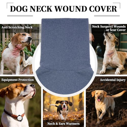 Calming Hoodie for Dogs (M / Blue)