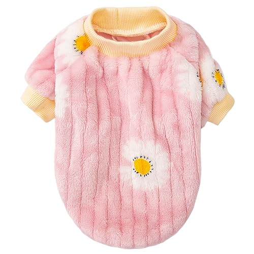 Small Dog Sweaters (Pink,violet,yellow / Large)