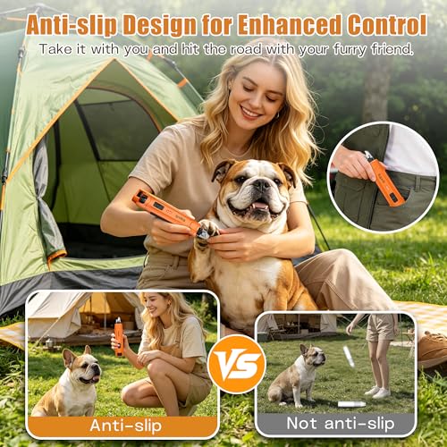6 Speed Dog Nail Grinder with Quiet (Orange)