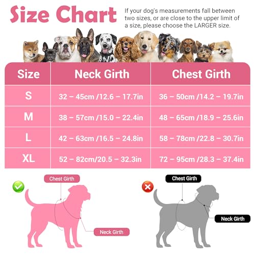 Dog Harness No Pull (Mosaic Pink / Medium)