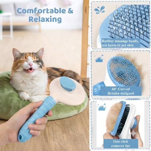 7Pcs Dog Grooming Kit (blue)