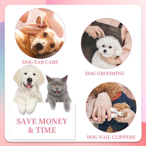 Dog Grooming Hammock Kit (S (17 LB Max) / Pink)