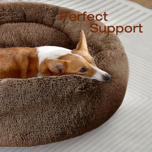 Dog Bed Calming Anti (31" / Coffee)