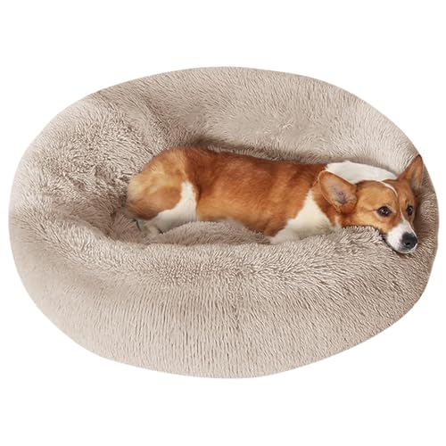 Dog Beds Large Sized Dog (36" / Cream Brown)
