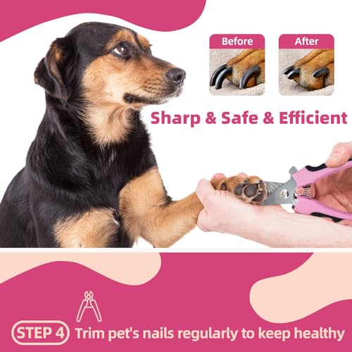 Pet Grooming Kit (A-Pink)