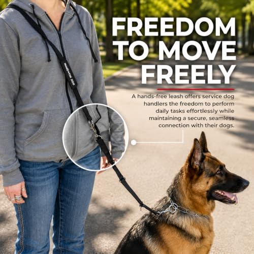 ActiveDogs Hands Free Dog Leash (6.5')