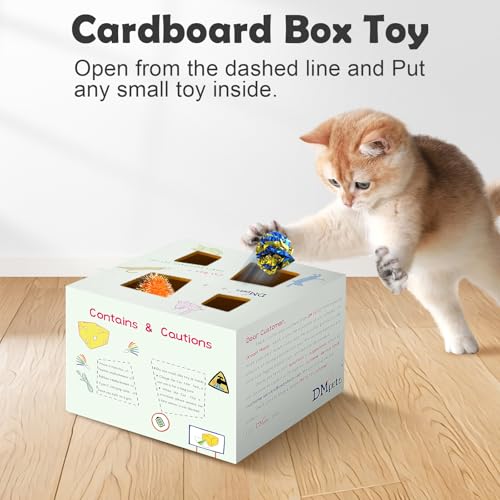 MigiBox Cat Toy with PopSkin (Yellow Plus / X Large)