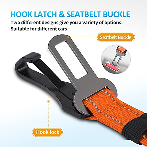 Dog Seat Belt 3 (Orange)
