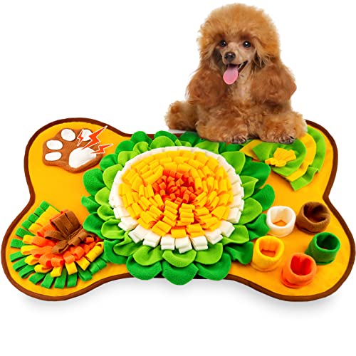 Snuffle Mat for Dogs (Orange / One Size)