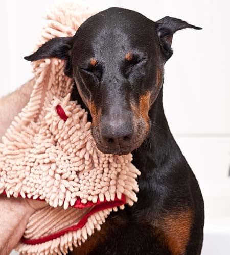 Soggy Doggy Super Shammy Absorbent Dog Towel (Beige)