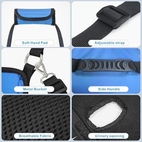 Rehab Dog Lift Harness (Blue / X-Large)