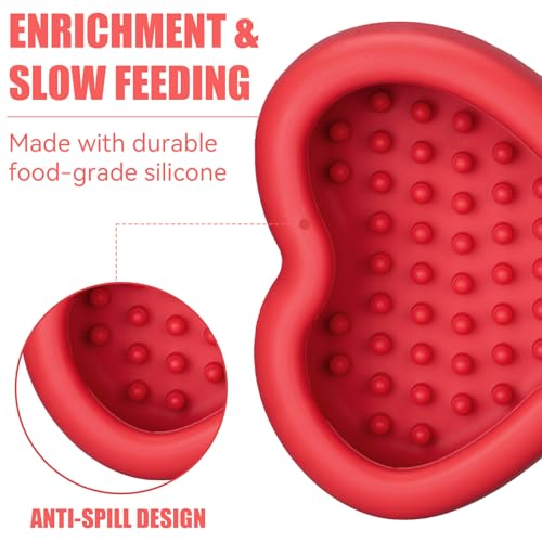 Lick Mat for Dogs (S / A-Red)