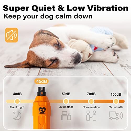 6 Speed Dog Nail Grinder (C-Orange)