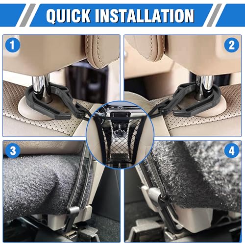 Universal Dog Car Net Barrier (2-Layer Mesh)