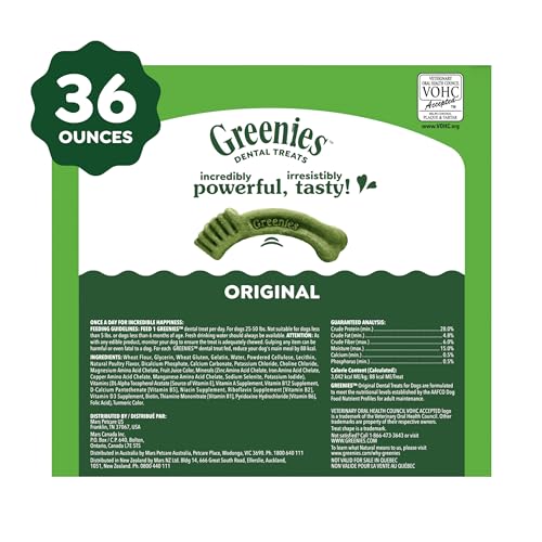 Regular Dental Dog Treats (36 Count (Pack of 1))