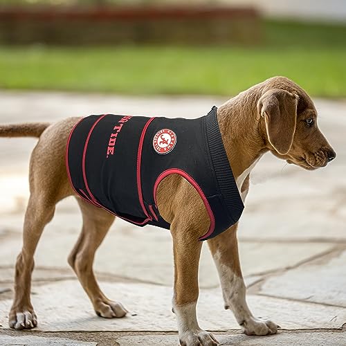 NCAA Alabama Crimson Tide Dog Anxiety Calming Shirt Soothing Vest (Small / Alabama Crimson Tide)