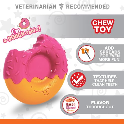 Donut Power Chew Toy for Dogs (Donut 1 Pack / Large)