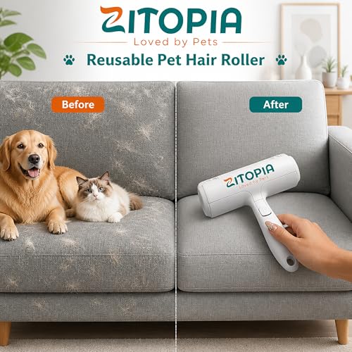 Pet Hair Remover Roller for Dogs & Cats - PetSolution