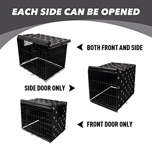 Dog Crate Cover Indoor (48 Inch (48"x30"x33"))