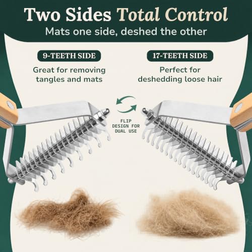Dematting Comb for Cats and Dogs