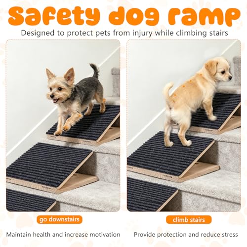 Adjustable Dog Ramp for Stairs (3 PACK)