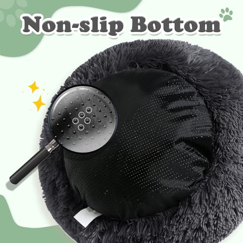 Dog & Cat Bed (23" / Pure Black)