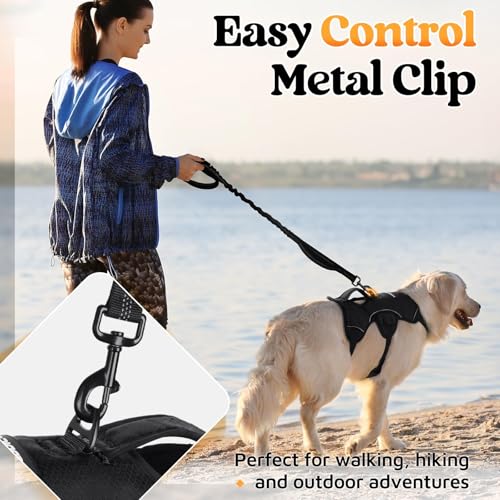 Escape Proof Dog Harness for X (Black / X-Large)