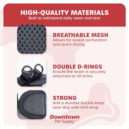 Step in Dog Harness (Large / Charcoal)