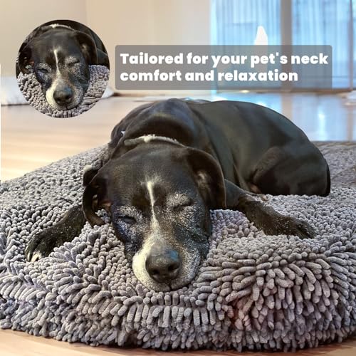 Cloud K 9 Bed for Dogs & Cats (Medium (35''X35'') / Grey)