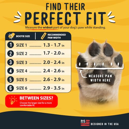 TigerToes Premium Neoprene Dog Booties for Hot Pavement (Grey / 4)